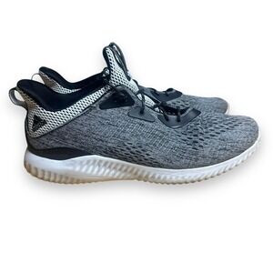 Adidas Alphabounce EM Mens Size 11.5 Shoes Grey‎ Black Running Shoes BB9043